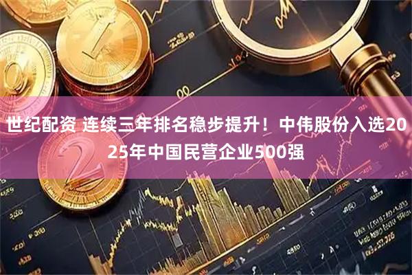 世纪配资 连续三年排名稳步提升！中伟股份入选2025年中国民营企业500强