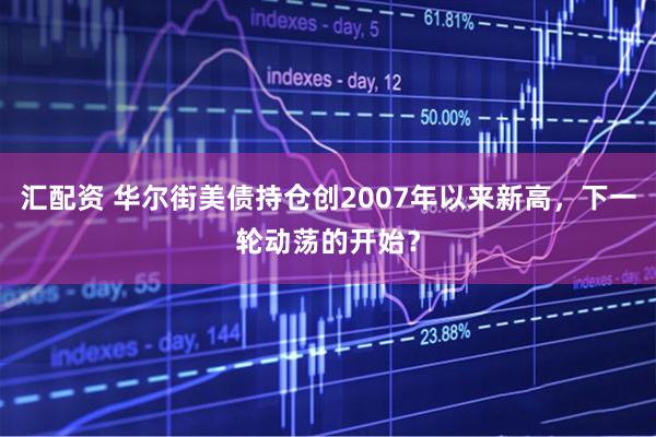 汇配资 华尔街美债持仓创2007年以来新高，下一轮动荡的开始？